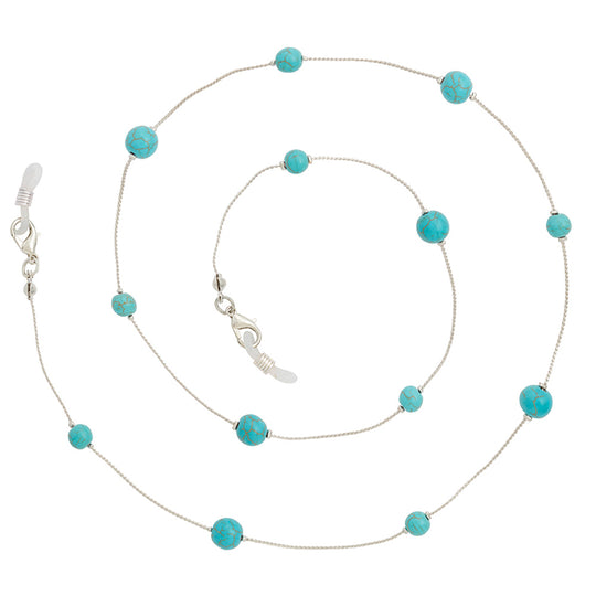 Blythe Eyeglass Chain - Turquoise banner