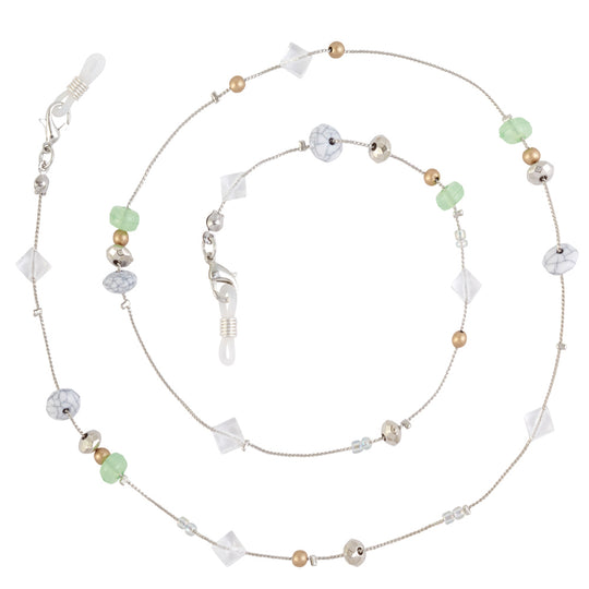 Frankie Eyeglass Chain - Green banner