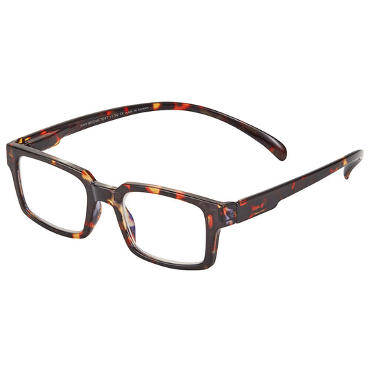Bronx Neck Hanging Readers - Tortoise banner