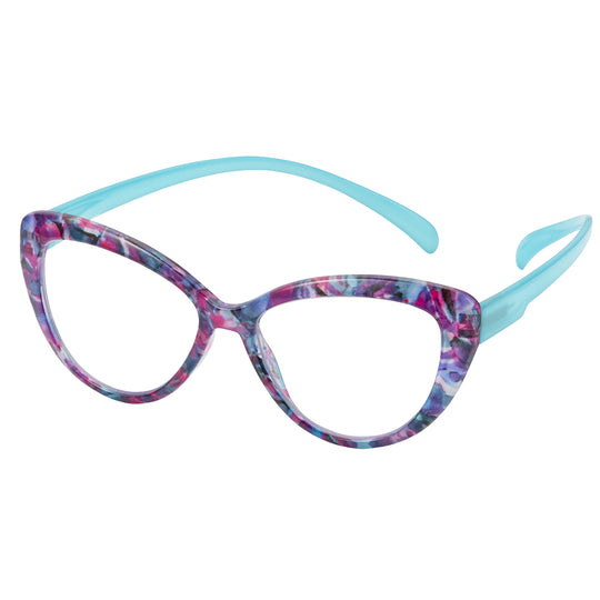 Melanie Neck Hanging Readers - Teal banner