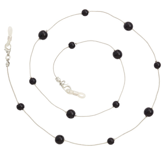 Blythe Eyeglass Chain - Black banner