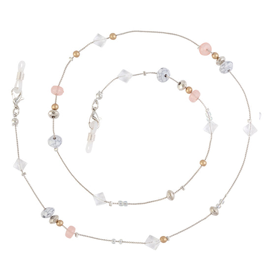 Frankie Eyeglass Chain - Pink banner