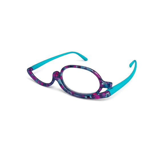 Melanie Makeup Reading Glasses - Teal banner