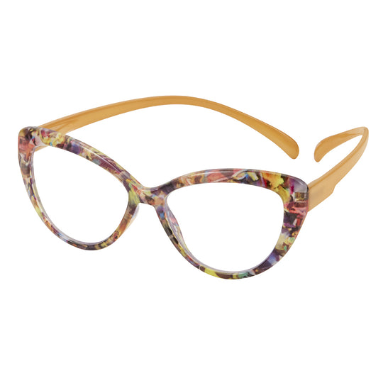 Melanie Neck Hanging Readers - Honey banner